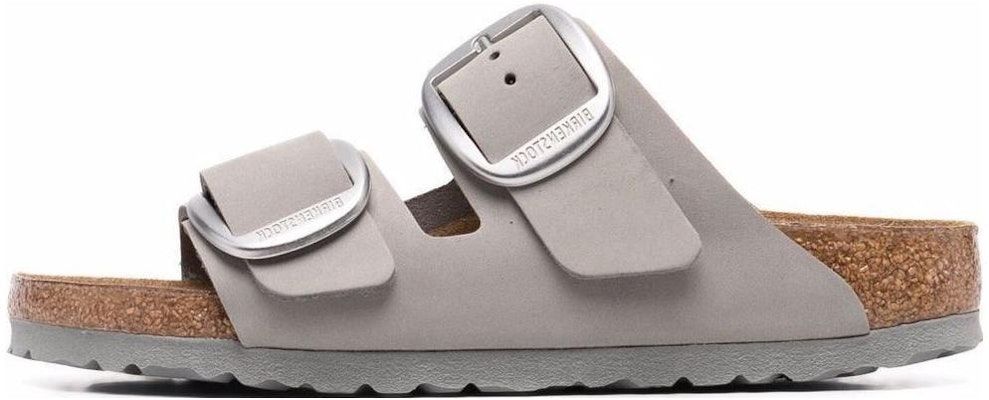 (Women) Birkenstock Arizona Big Buckle Nubuck Leather Narrow Fit 'Dove Gray' 1022154 Buy (Women) Birkenstock Arizona Big Buckle Nubuck Leather Narrow Fit 'Dove Gray' 1022154