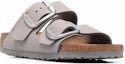 Order (Women) Birkenstock Arizona Big Buckle Nubuck Leather Narrow Fit 'Dove Gray' 1022154