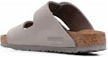 Lookbook (Women) Birkenstock Arizona Big Buckle Nubuck Leather Narrow Fit 'Dove Gray' 1022154