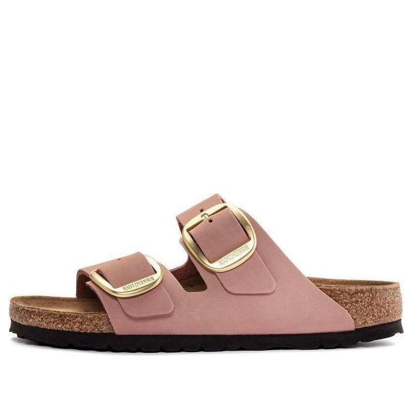 (W) Birkenstock Arizona Big Buckle Nubuk Leather 'Old Rose'