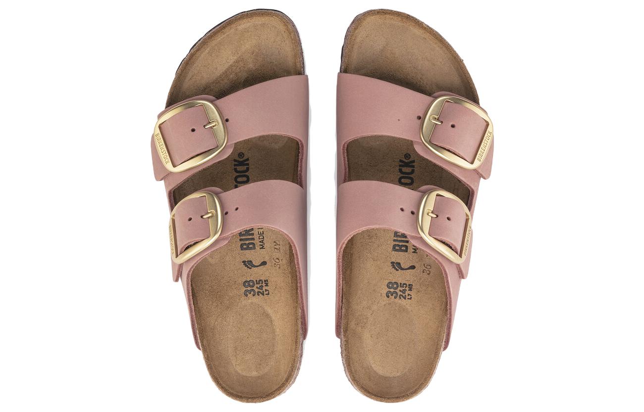 (W) Birkenstock Arizona Big Buckle Nubuk Leather 'Old Rose' 圖 3