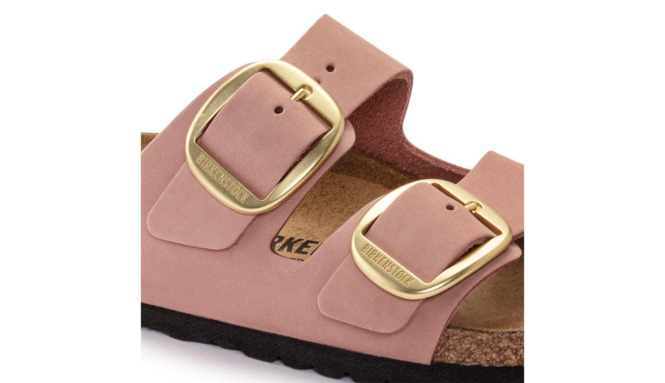 (W) Birkenstock Arizona Big Buckle Nubuk Leather 'Old Rose' 圖 4