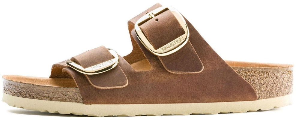Birkenstock 皮革 舒適休閒 一字拖鞋 女款 棕褐色 常規 Buy Birkenstock 皮革 舒適休閒 一字拖鞋 女款 棕褐色 常規