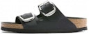 (W) Sandal Birkenstock Arizona Double-Buckle 'Hitam' 1011075