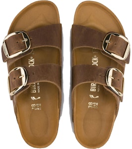 (W) Birkenstock Arizona Big Buckle Kulit Oiled Warna Cognac 1011072/1011073 Shop (W) Birkenstock Arizona Big Buckle Kulit Oiled Warna Cognac 1011072/1011073
