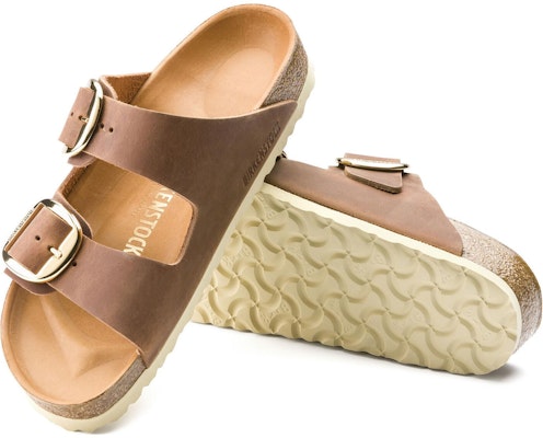 Birkenstock 皮革 舒適休閒 一字拖鞋 女款 棕褐色 常規 Purchase Birkenstock 皮革 舒適休閒 一字拖鞋 女款 棕褐色 常規