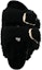 Purchase (W) Birkenstock Arizona Big Buckle Shearling Narrow Fit 'Hitam Emas' 1025920