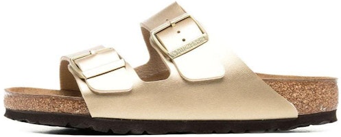 (Women) Birkenstock Arizona Birko-Flor Gold 1016110/1016111 (Women) Birkenstock Arizona Birko-Flor Gold 1016110/1016111