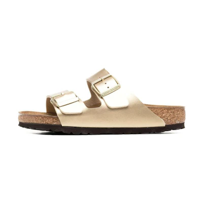 (W) Birkenstock Arizona Birko-Flor Gold
