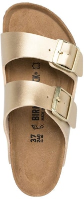 (Women) Birkenstock Arizona Birko-Flor Gold 1016110/1016111 Purchase (Women) Birkenstock Arizona Birko-Flor Gold 1016110/1016111