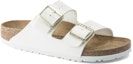 Lookbook (W) Birkenstock Arizona Birko-Flor Patent Putih 1005293