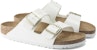 (W) Birkenstock Arizona Birko-Flor Patent Putih 1005293