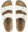 Purchase (W) Birkenstock Arizona Birko-Flor Patent Putih 1005293