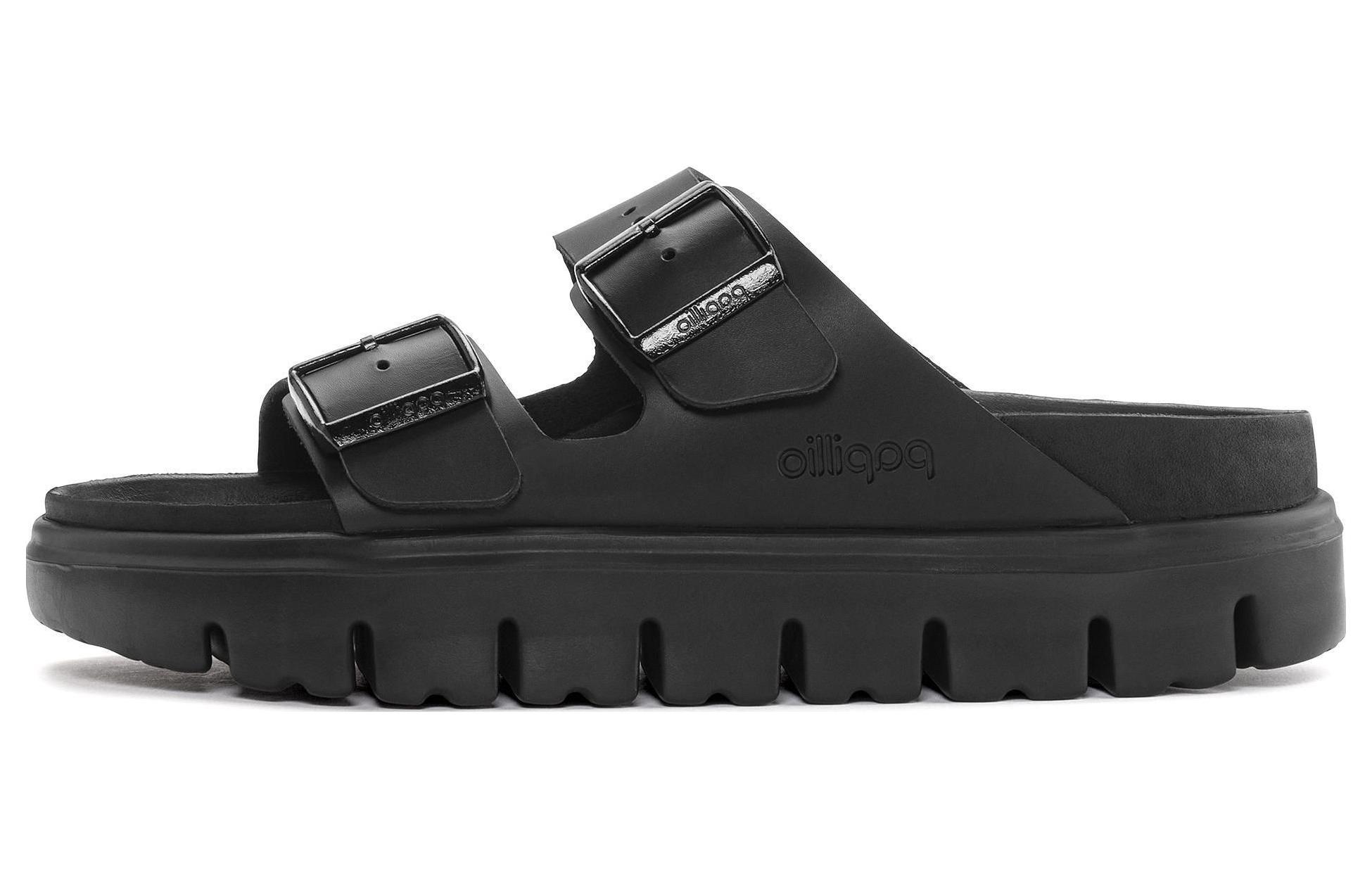 Birkenstock Arizona Chunky Leather 'Black'