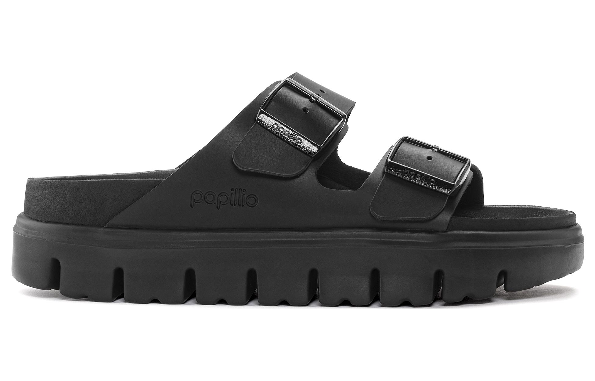 Birkenstock Arizona Chunky Leather 'Black' 圖 2