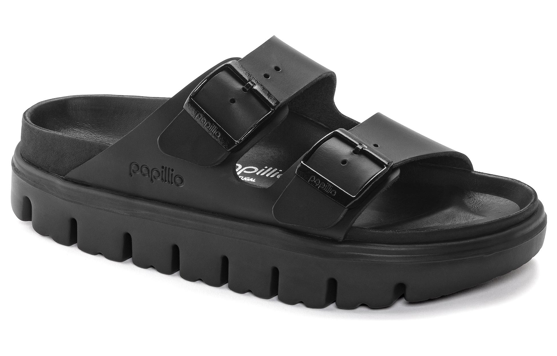 Birkenstock Arizona Chunky Leather 'Black' 圖 3