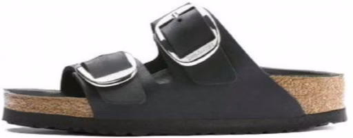 (Women) Birkenstock Arizona Double-Buckle Sandals 'Black' 1011075 (Women) Birkenstock Arizona Double-Buckle Sandals 'Black' 1011075
