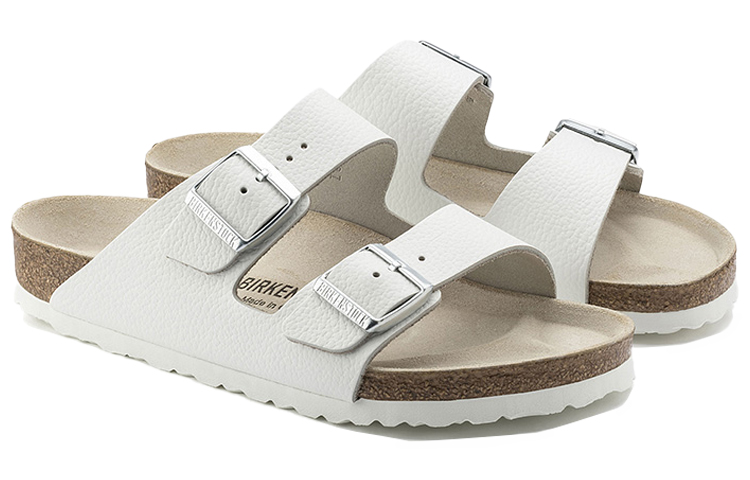 Shop (Women) Birkenstock Arizona Leather White 51131