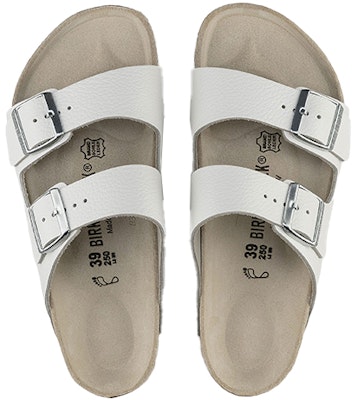 (Women) Birkenstock Arizona Leather White 51131 Purchase (Women) Birkenstock Arizona Leather White 51131