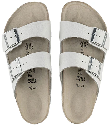 (Women) Birkenstock Arizona Leather White 51131 Purchase (Women) Birkenstock Arizona Leather White 51131