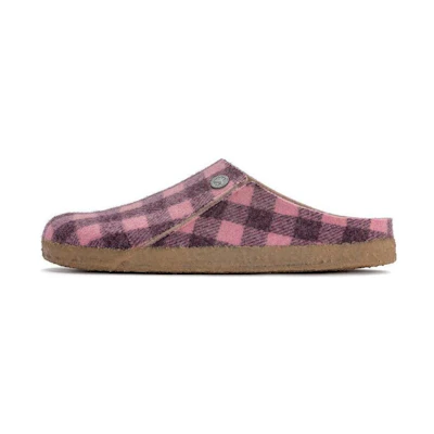 (W) Birkenstock Arizona Narrow 'Pink and Black Cozy'