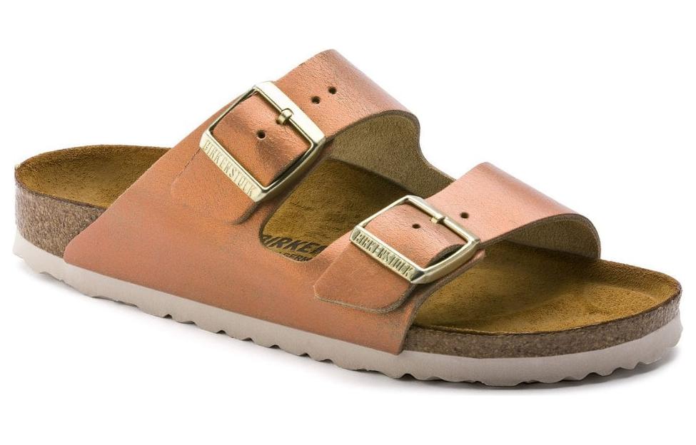 Order (Women) Birkenstock Arizona NL 'Suede Comfort Golden Yellow Narrow' 1012902