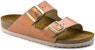 (W) Birkenstock Arizona NL 'Kelopak Kuning Selesa Suede Narrow' 1012902