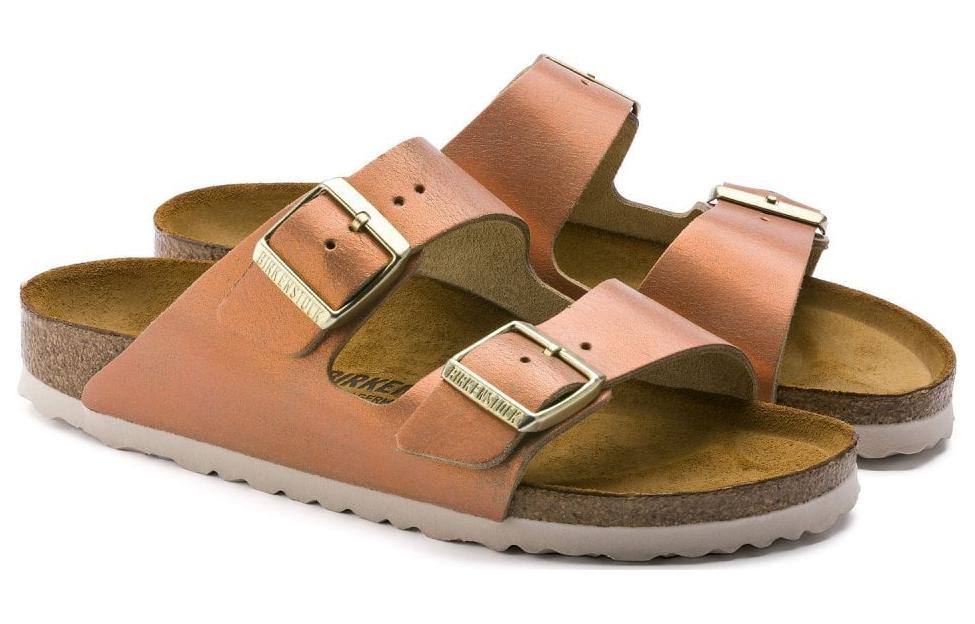 Lookbook (Women) Birkenstock Arizona NL 'Suede Comfort Golden Yellow Narrow' 1012902