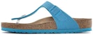 (W) Birkenstock Arizona Regular 'Soft Weave Comfort Biru' 1024410