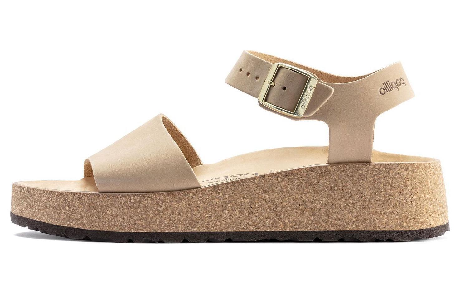 (Women) Birkenstock Arizona Sandals 'Narrow Fit Beige Leather' 1022966