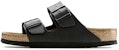 (W) Birkenstock Arizona Siri Pasangan Gaya Versi Hitam 551253