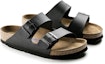 Shop (W) Birkenstock Arizona Siri Pasangan Gaya Versi Hitam 551253