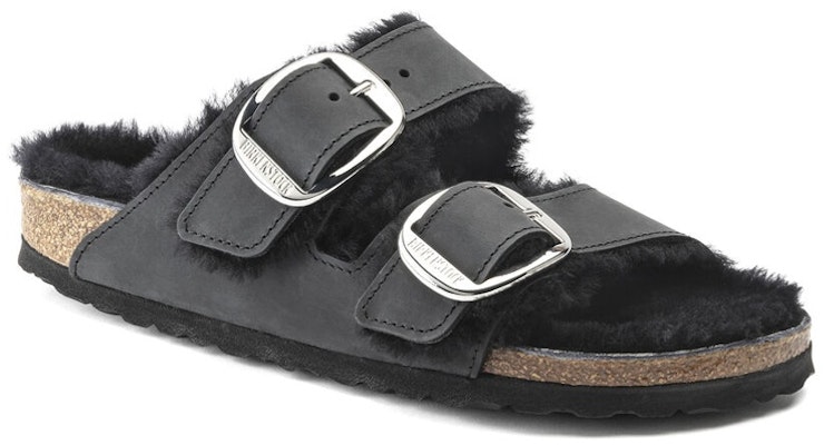 (Women) Birkenstock Arizona Shearling 'Black Comfort' 1020138 Order (Women) Birkenstock Arizona Shearling 'Black Comfort' 1020138