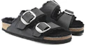 Lookbook (W) ビルケンシュトック アリゾナ シアリング ブラック (Birkenstock Arizona Shearling Black) 1020138