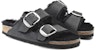 (W) Birkenstock Arizona Shearling 'Hitam Comfort' 1020138