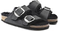 Lookbook (W) Birkenstock Arizona Shearling 'Hitam Comfort' 1020138