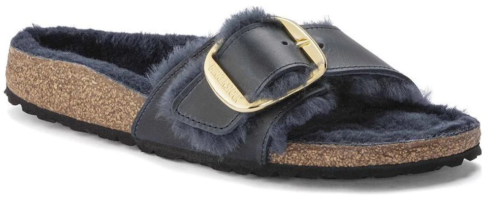 (Women) Birkenstock Arizona Shearling 'Midnight Blue' 1023185 Order (Women) Birkenstock Arizona Shearling 'Midnight Blue' 1023185
