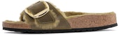 (W) Birkenstock Arizona Shearling 'Zaitun' 1023213