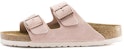 (W) Birkenstock Arizona Shearling 'Pink Brown' Coklat Merah Jambu 1015892