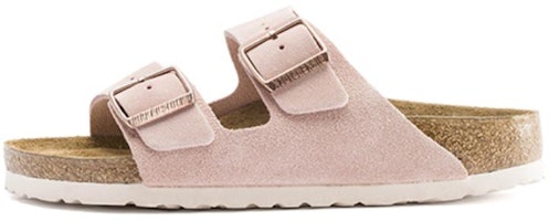 (Women) Birkenstock Arizona Shearling 'Pink Brown' 1015892 (Women) Birkenstock Arizona Shearling 'Pink Brown' 1015892
