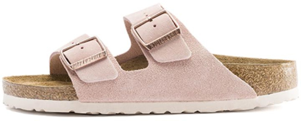 (Women) Birkenstock Arizona Shearling 'Pink Brown' 1015892 Buy (Women) Birkenstock Arizona Shearling 'Pink Brown' 1015892