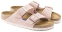 Lookbook (W) Birkenstock Arizona Shearling 'Pink Brown' Coklat Merah Jambu 1015892