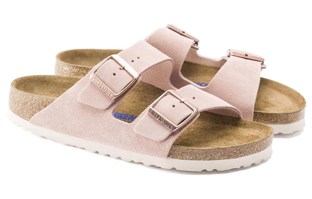 Lookbook (Women) Birkenstock Arizona Shearling 'Pink Brown' 1015892