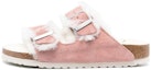 Buy (W) Birkenstock Arizona Shearling 'Pink Comfort' Lelaran Kasual 1023258