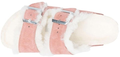 (W) Birkenstock Arizona 毛绒'粉色舒适'凉鞋 1023258 Lookbook (W) Birkenstock Arizona 毛绒'粉色舒适'凉鞋 1023258