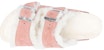 (W) Birkenstock Arizona Shearling 'Pink Comfort' Lelaran Kasual 1023258