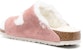 (W) Birkenstock Arizona Shearling 'Pink Comfort' Lelaran Kasual 1023258