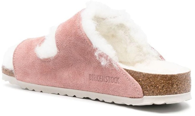(W) Birkenstock Arizona Shearling 'Pink Comfort' - Sandal Kenyamanan Merah Muda 1023258 Shop (W) Birkenstock Arizona Shearling 'Pink Comfort' - Sandal Kenyamanan Merah Muda 1023258