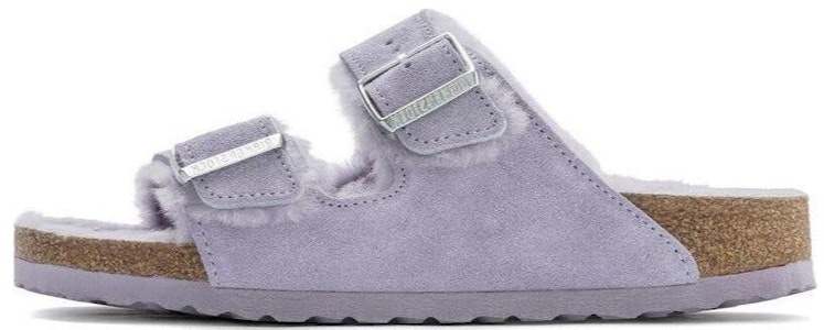 Birkenstock 皮革 舒適保暖毛絨厚底百搭 一字拖鞋 女款 紫色 常規版 Buy Birkenstock 皮革 舒適保暖毛絨厚底百搭 一字拖鞋 女款 紫色 常規版