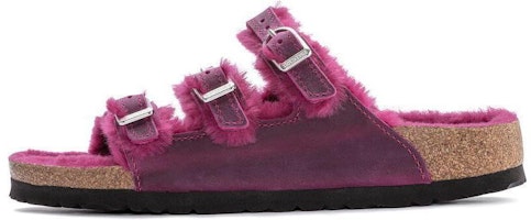 (Women) Birkenstock Arizona Shearling Narrow 'Purple' 1023529 (Women) Birkenstock Arizona Shearling Narrow 'Purple' 1023529